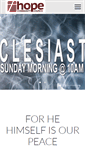 Mobile Screenshot of hopewestnashville.com