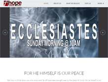 Tablet Screenshot of hopewestnashville.com